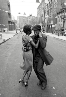 David Gonzalez, Dancers in Mott Haven, The Bronx, August 1956, in Seis del Sur, Bronx Documentary Center
